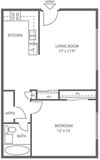 1 Bedroom/1 Bath